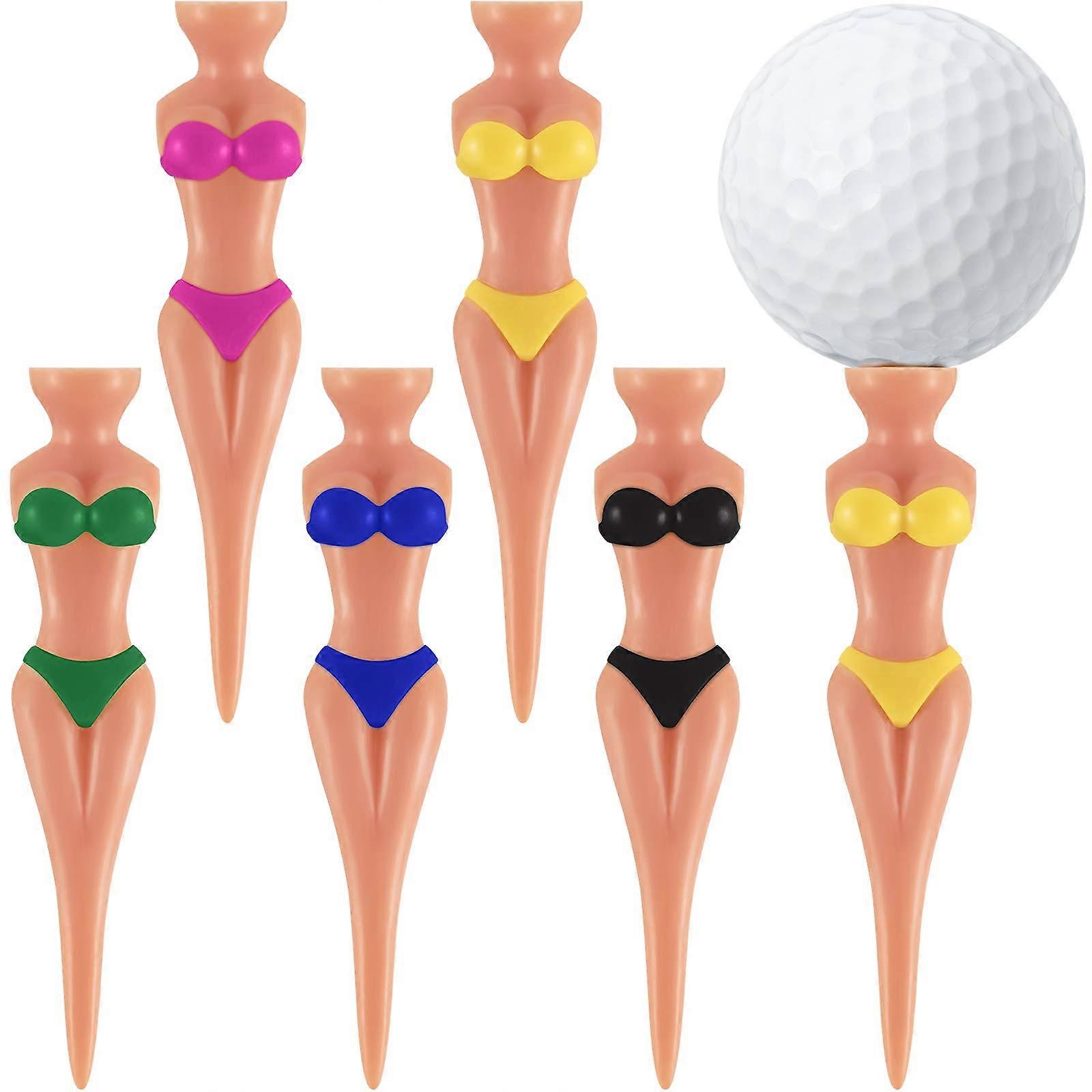 3 Pack PP Plastic Adjustable Golf Tee T204
