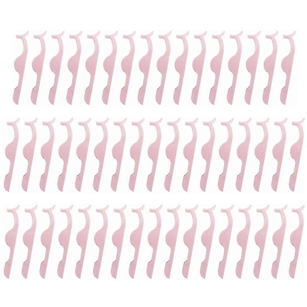 50 False Eyelashes Eyelash Tweezers Makeup Tool