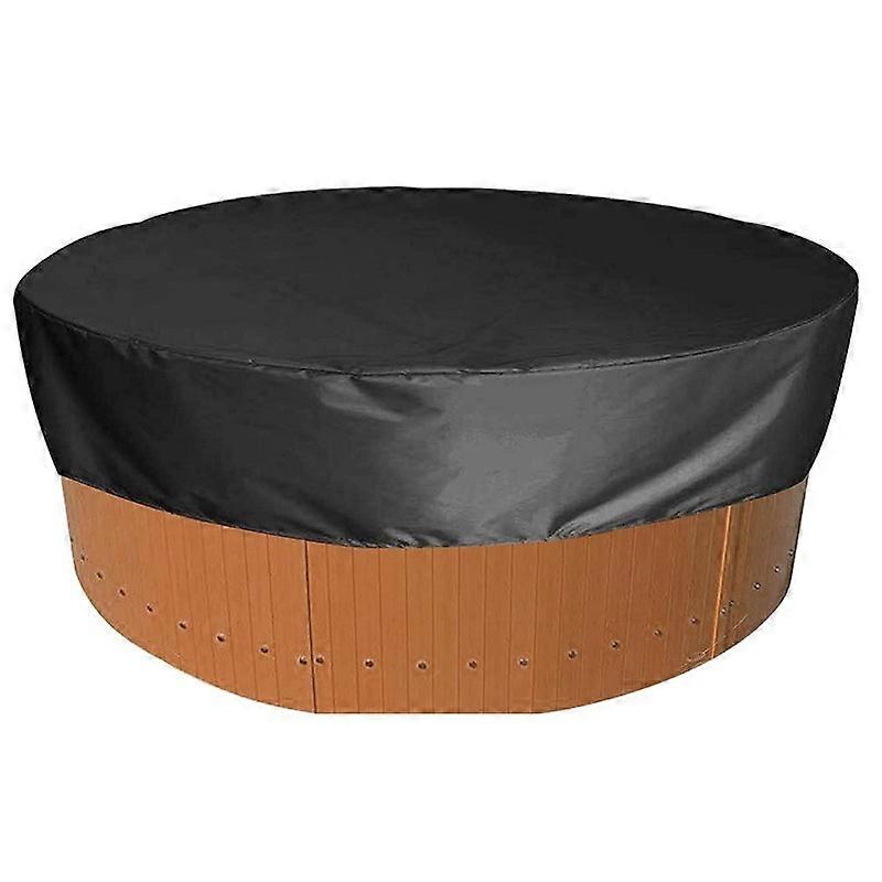 Utomhus rund vattentät och dammtät solskyddsmedel badkar lock Poolskydd Utomhusbadkar poolskydd topplock finns i flera färger