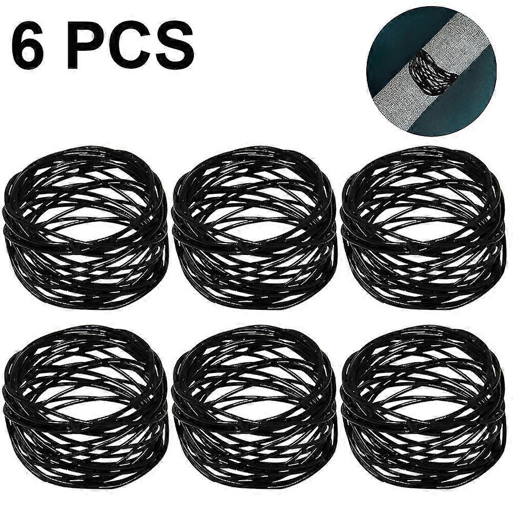 Handmade Round Mesh Napkin Rings Holder Compatible With Dinning Table Parties Everyda