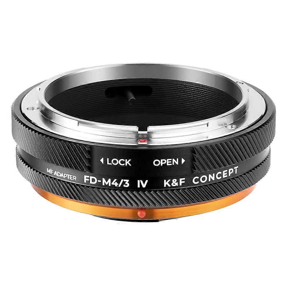 K&F Concept New Camera Adapter Ring for Canon FD/FL Lens Mount to M4/3 Camera Body FD-M4/3 IV PRO Video Accessories Replacement