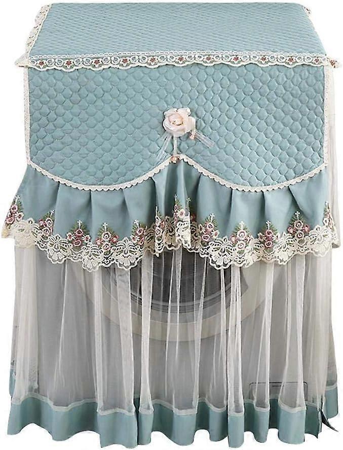 Kryt pračky krajka funkce květiny lednička protiprachový kryt skútr protiprachový kryt pračka kryt pračky