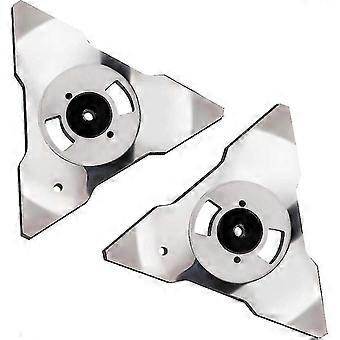 2024 Pack of 2 Replacement Blades for Robomow Robotic Lawn Mower RS TS MS RC TC MC Models Stainless Steel xc