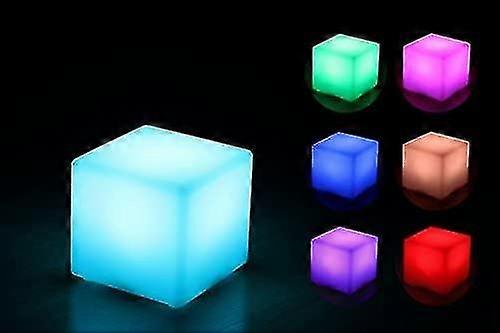 Led Cube 10 X 10 X 10 Cm Light Cube / Table Lamp 16 Colors Color Changing / Dimmable
