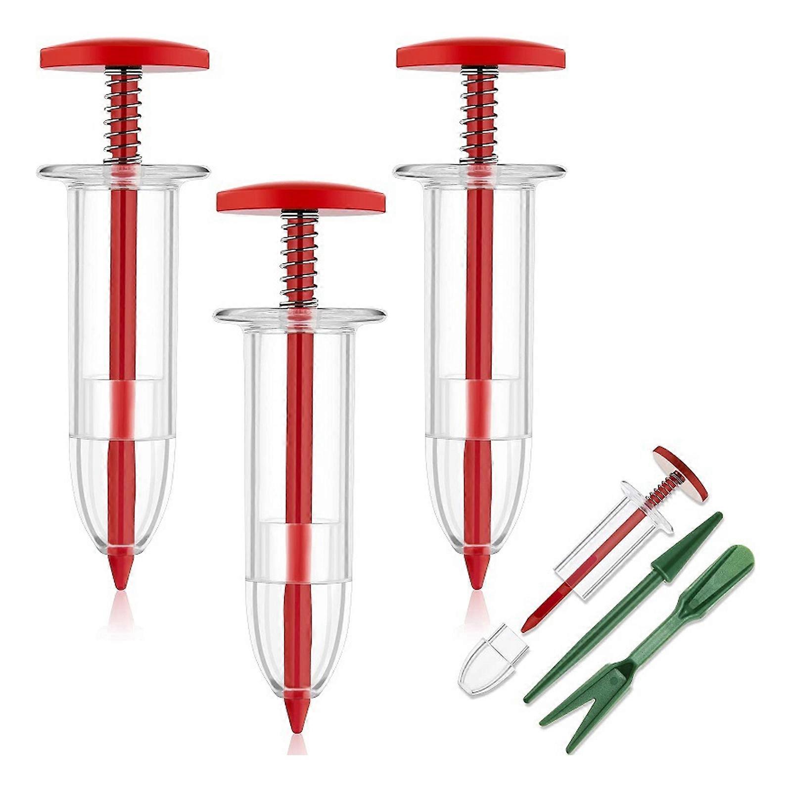 Garden Sower Simple Operation Large Capacity Mini Handheld Manual Sowing Dibbler Planting Tool for Tomato QingHai