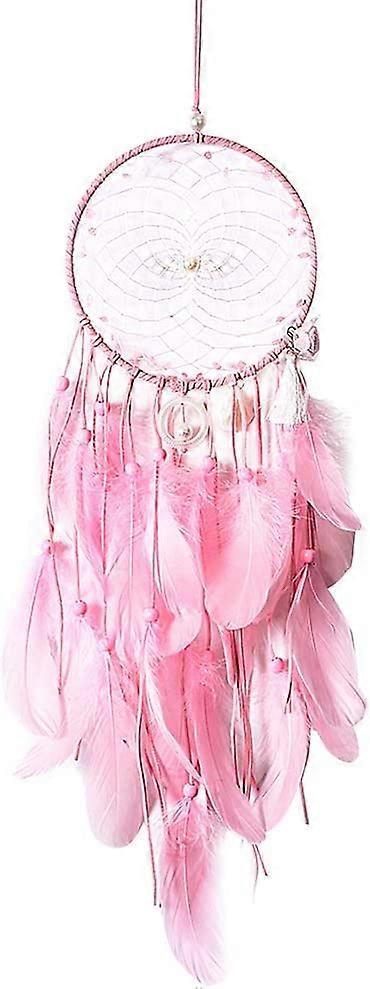 Rosa drömfångare för flickrum