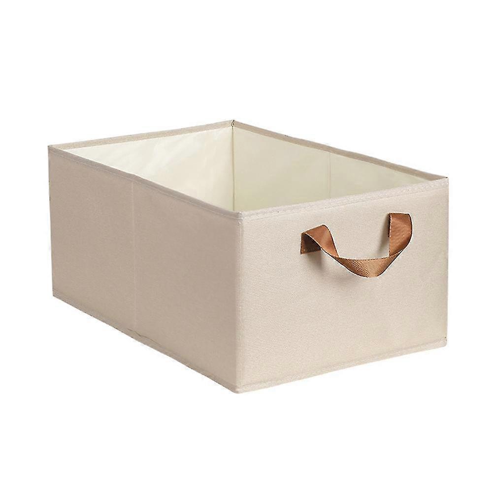 Foldable Fabric Storage Box Multipurpose Clothes Storage Bin With Handle For Home
