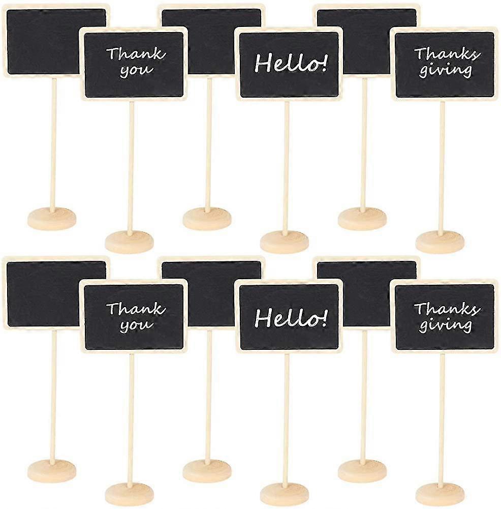 Chalkboard Etichete Mini Chalkboards Semne, 12 Pack cretă mici Tablă