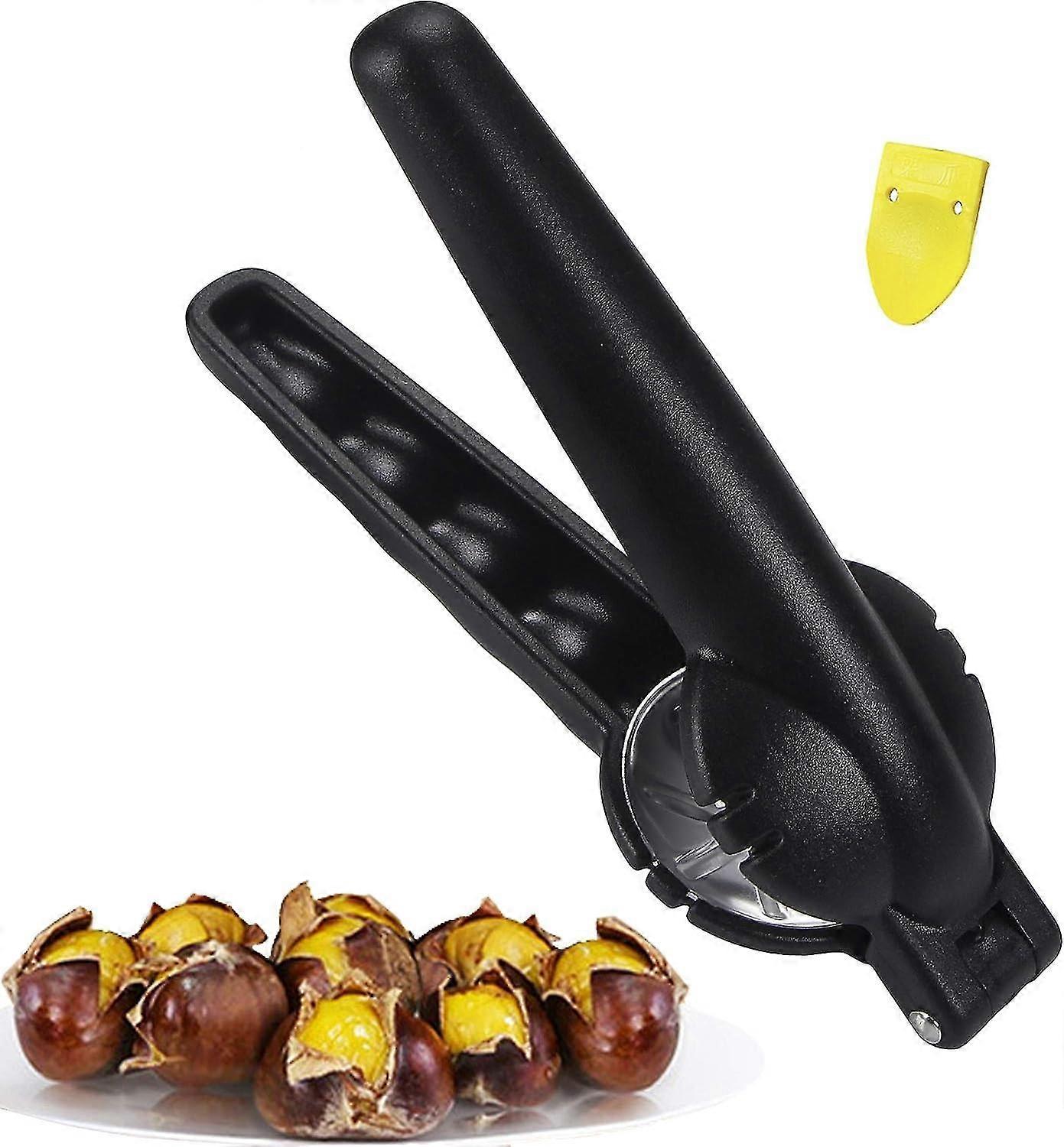Chestnut Cutter Tool - Opener Plier For Nutcracker, Dried Fruit (black)