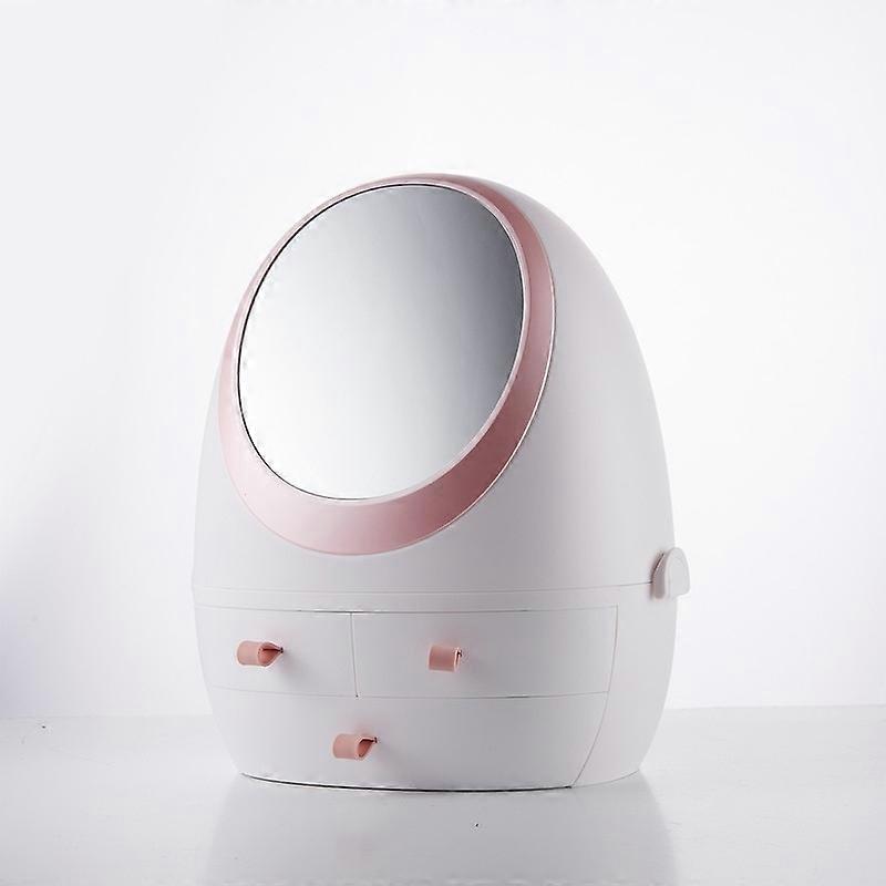 LED HD Mirror Makeup Storage Box