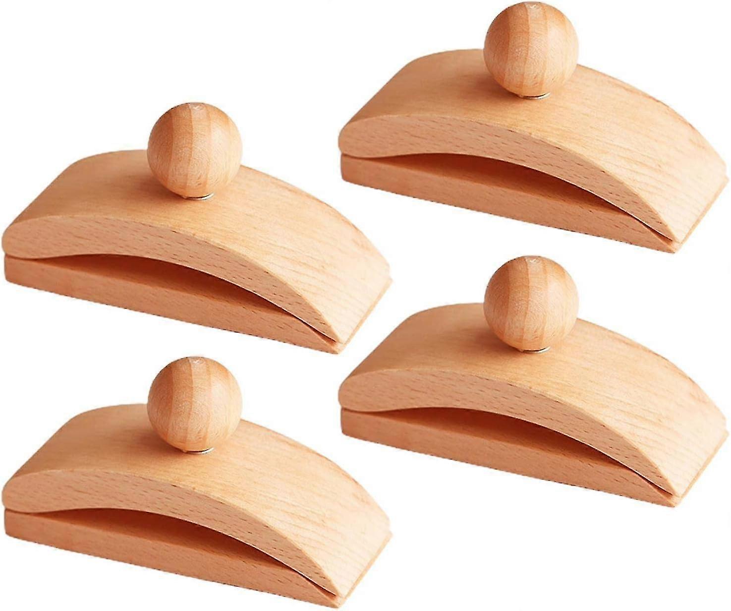 mattoripustin seinälle ripustukseen - 4 kpl puinen matto seinäripustin - peittoseinäripustimet - peittoseinäpidikkeet, maton seinäripustin kangaspidikkeisiin, huopa