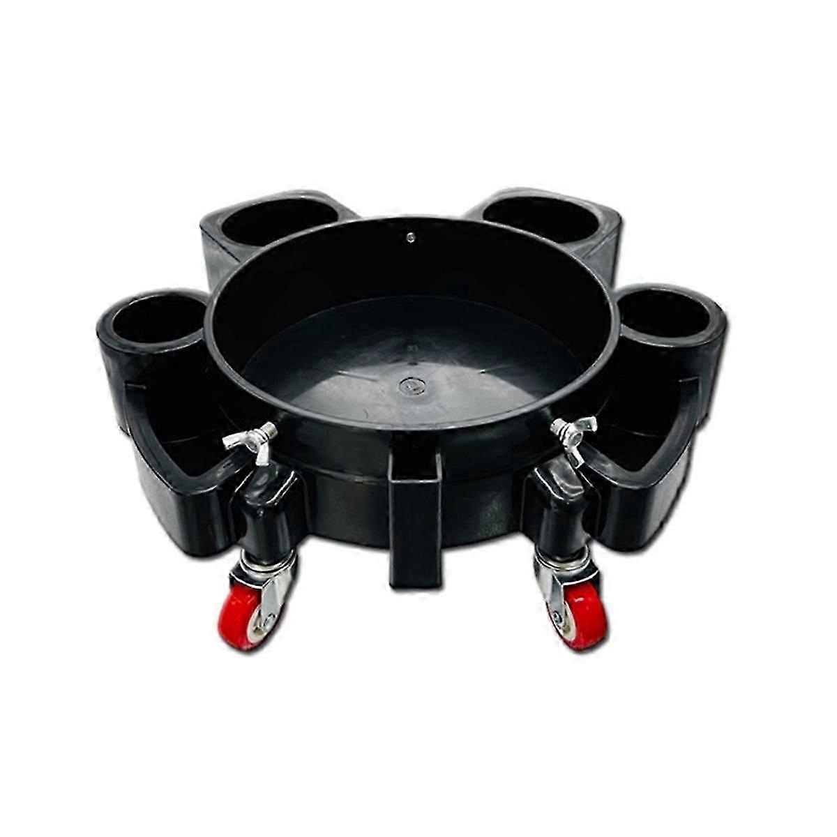 360° Drehen Automobil Multifunktionale Autowascheimer Basis Riemenscheibe Mobile Basis Autowaschbasis Beaut