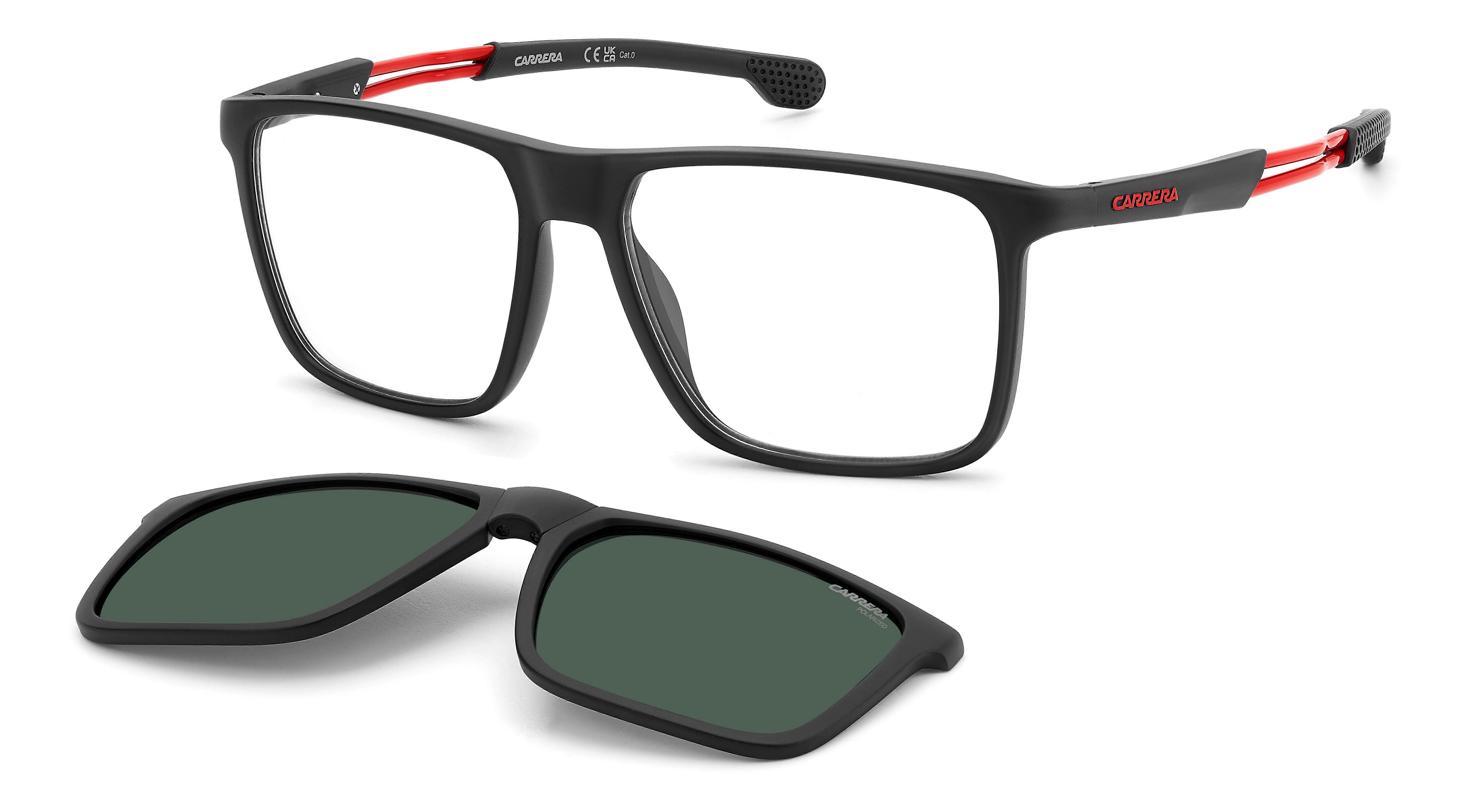 Sunglasses CARRERA CA 4020/CS BLX MATTE BLACK RED 56/16/140 MAN