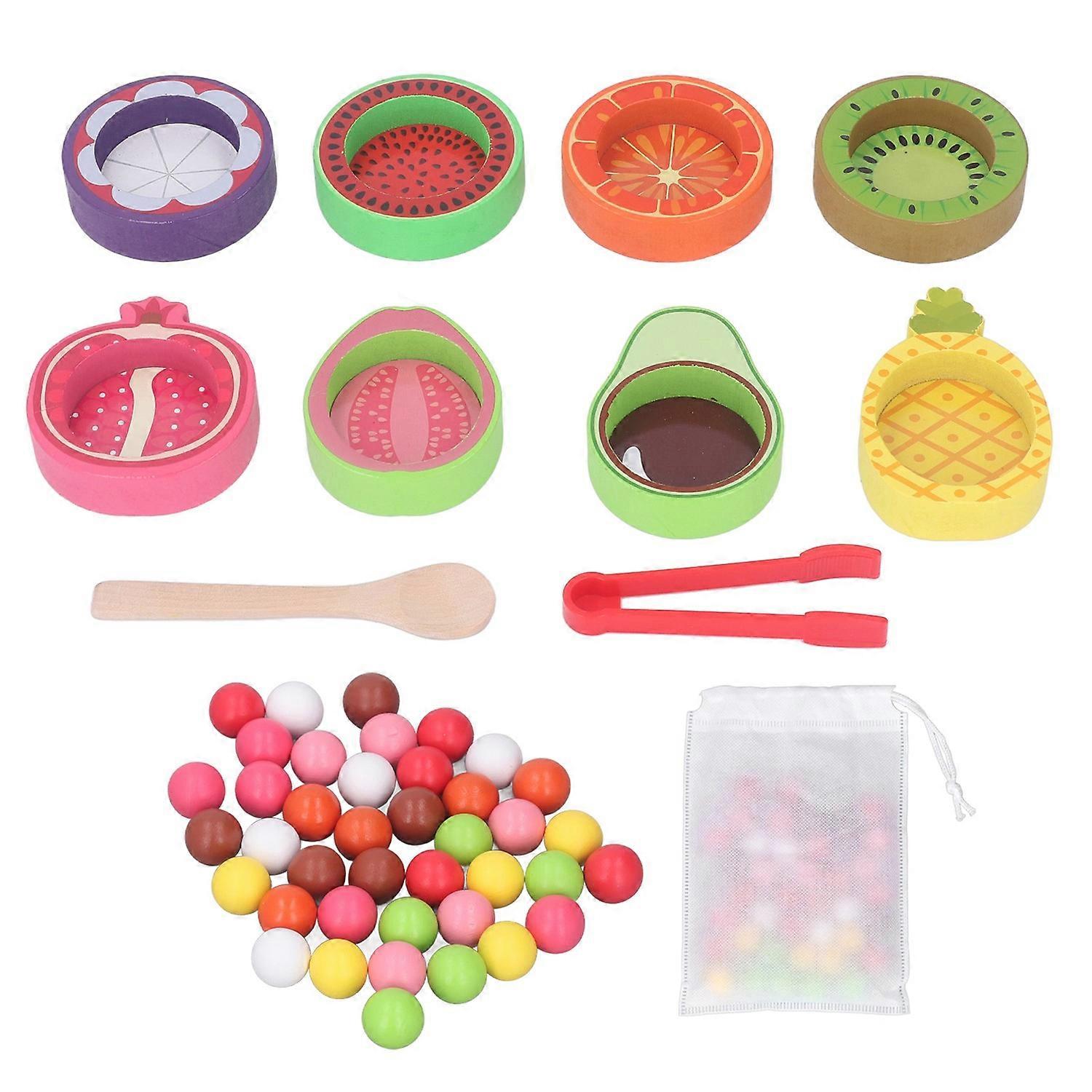 Classification Cup Educational Toys Fruit Shape Color Classification and Sensory Training Toy for Ea