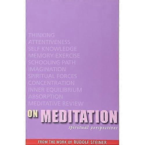 On Meditation: Spiritual Perspectives