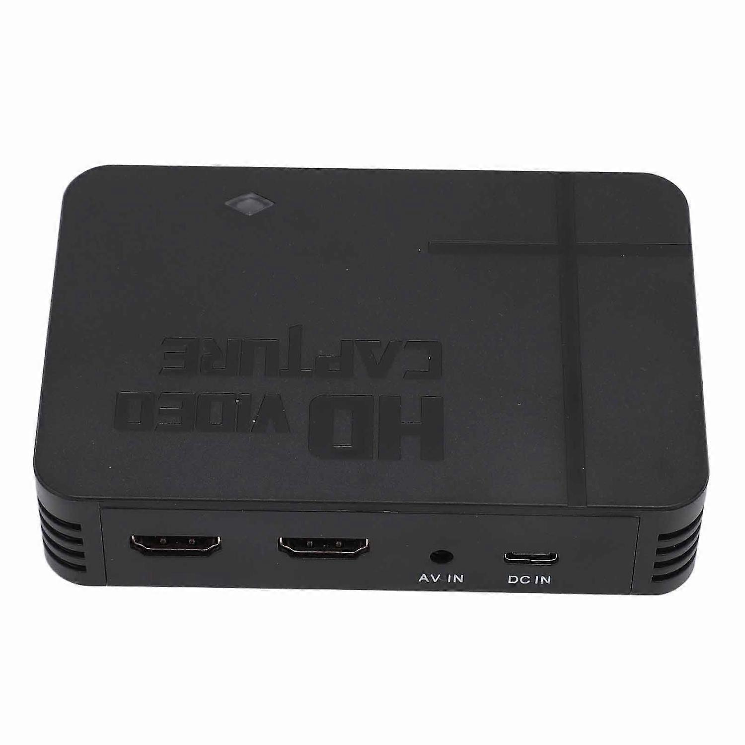HD Multimedia Interface Video Capture Box 1080P Recording VHS Digitizer Microphone Mixing USB 2.0 HD