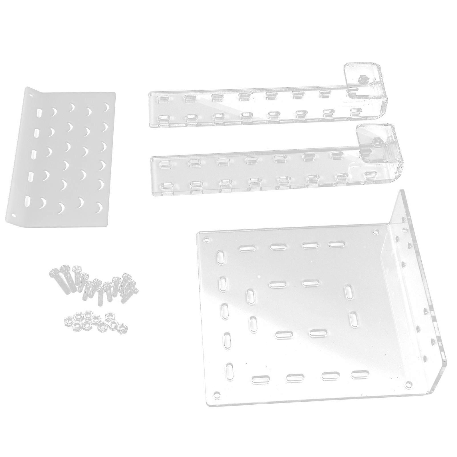 Turtle Basking Platform Large Size Acrylic Transparent Tortoise Resting Terrace for Aquarium Fish TankTC