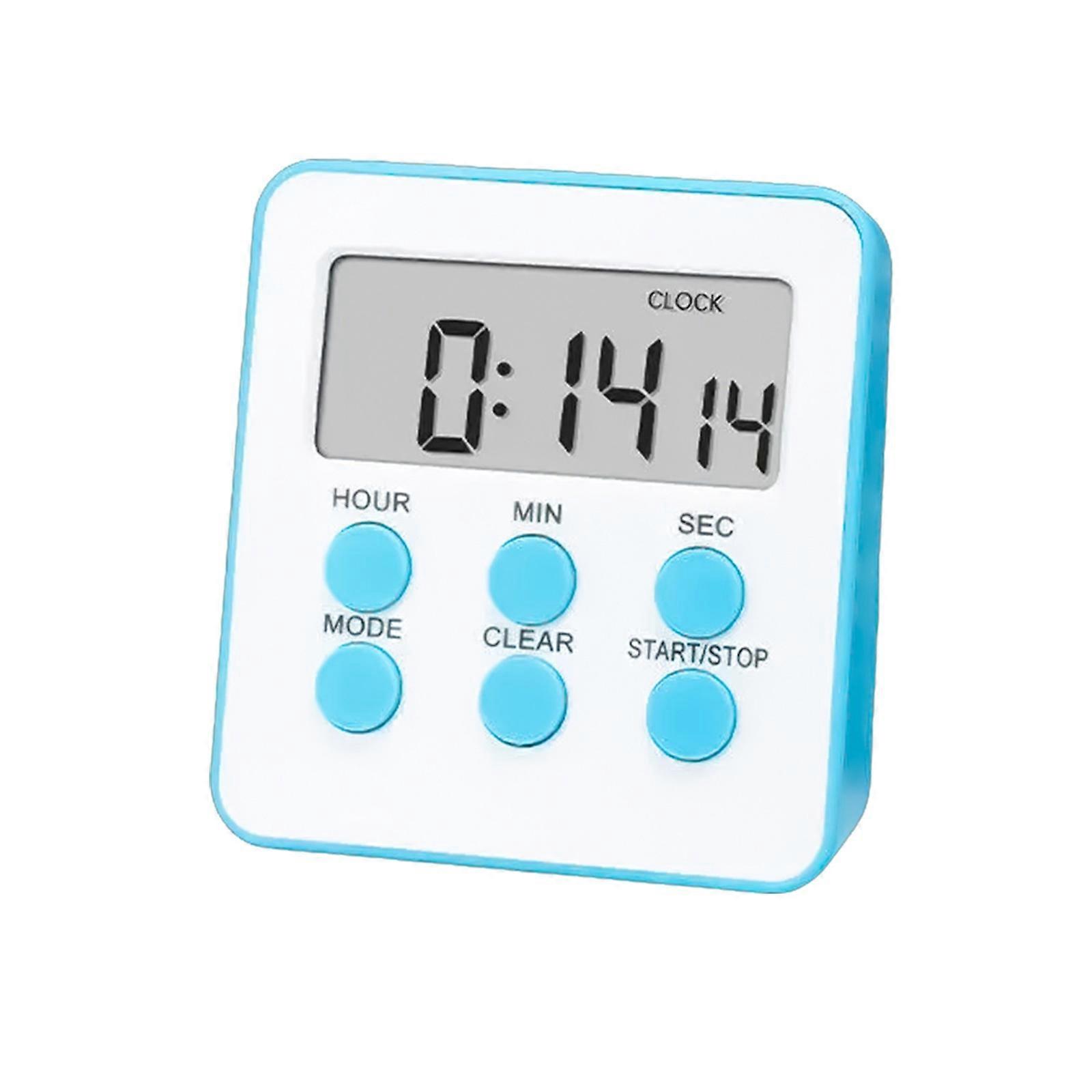 Student Friendly Learning Timer LED Display Cooking Stopwatch Large Screen Time Management Tool Baking Supplies