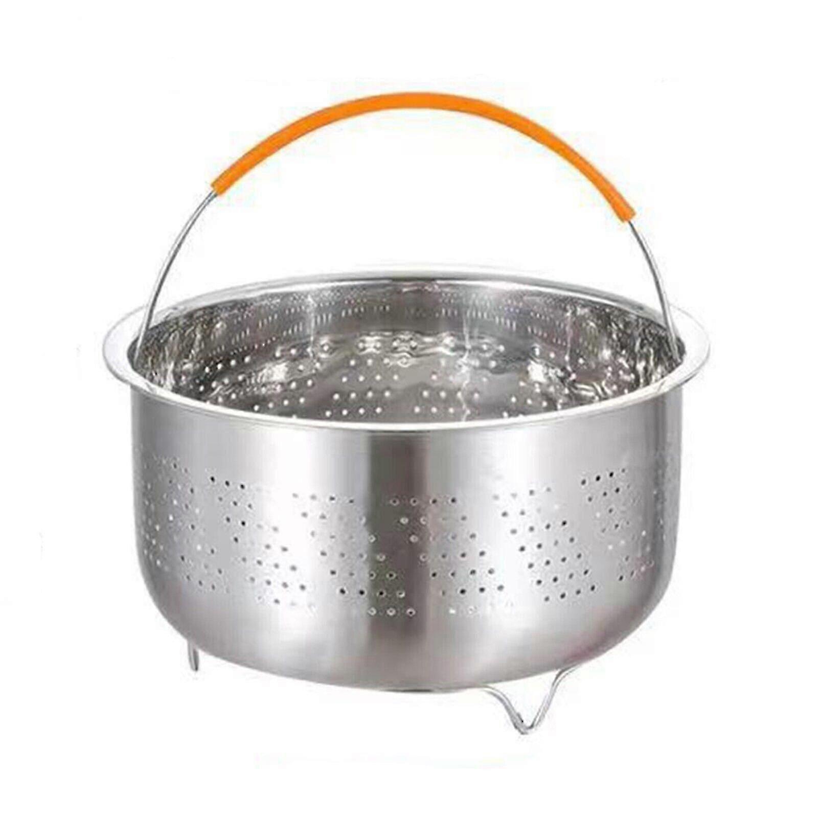 Trykkoger indsats dampkoger rustfrit stål kurv ris damp komfur