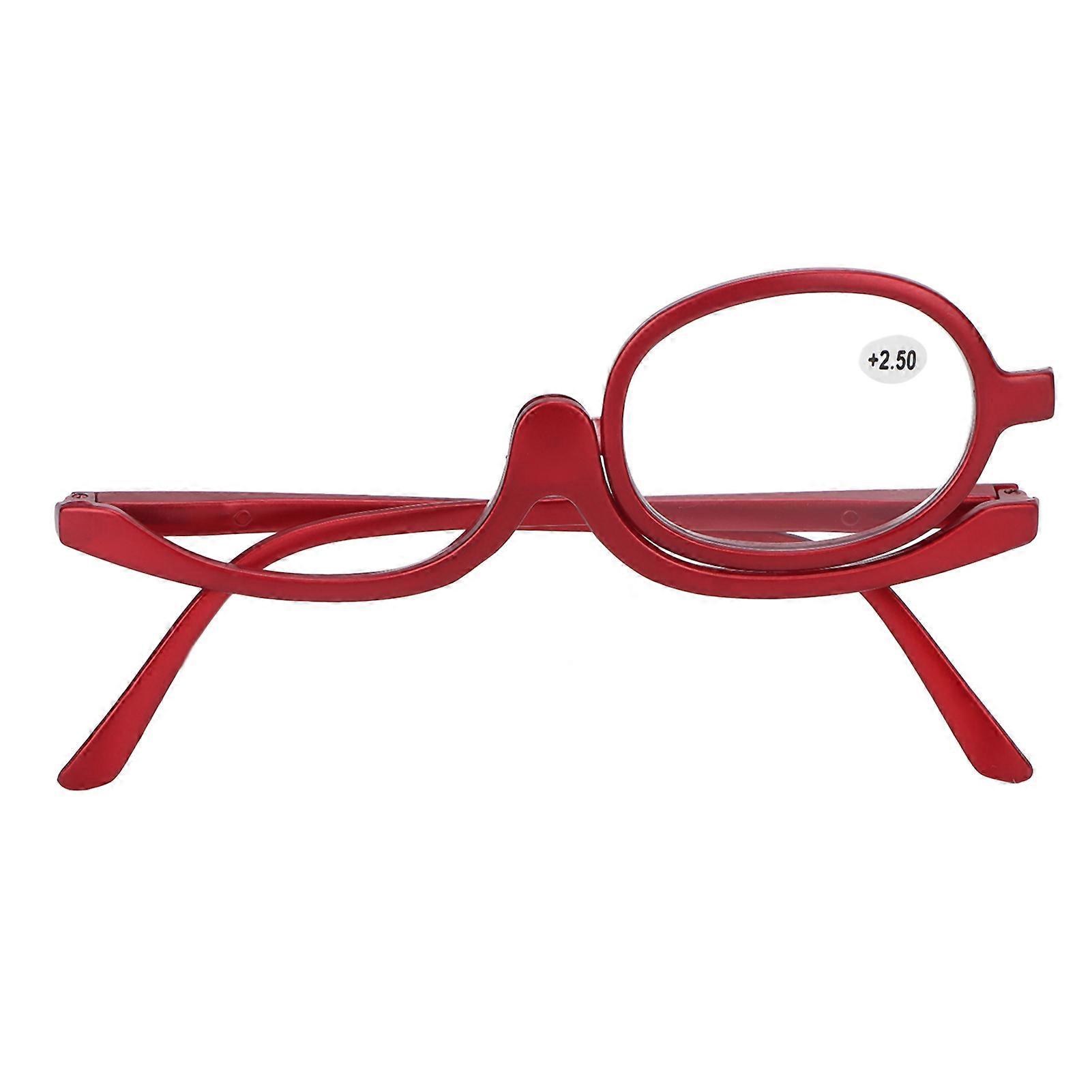 Magnifying Makeup Glasses for Precise Application, Rotatable Lens (+2.50)