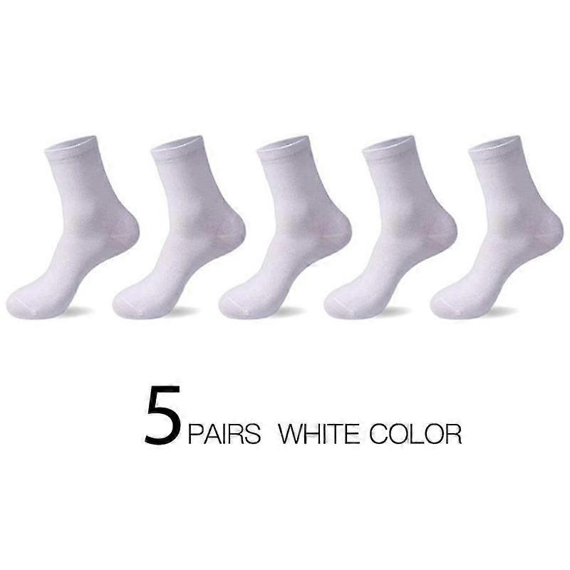 5pairs/lot High Quality Men Cotton Socks Business Autumn Winter Deodorant Breathable Man Long Sock