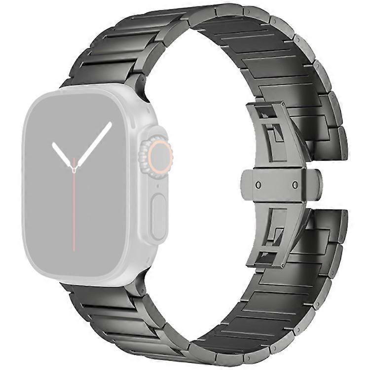 Compatible For Apple Watch Ultra 2 Ultra 49mm / Series 9 8 7 45mm / 6 5 4 SE (2022) SE (2023) SE 44mm / 3 2 1 42mm Metal Butterfly