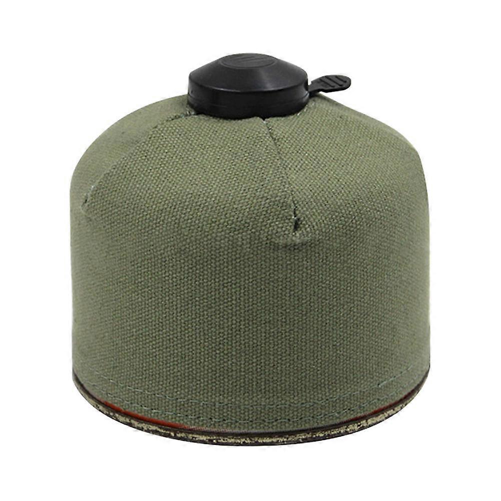 Camping Fuel Tank Protective Case Canvas Fuel Tank Storage Bag Canister Protective Cover Flat Canisters for Camp