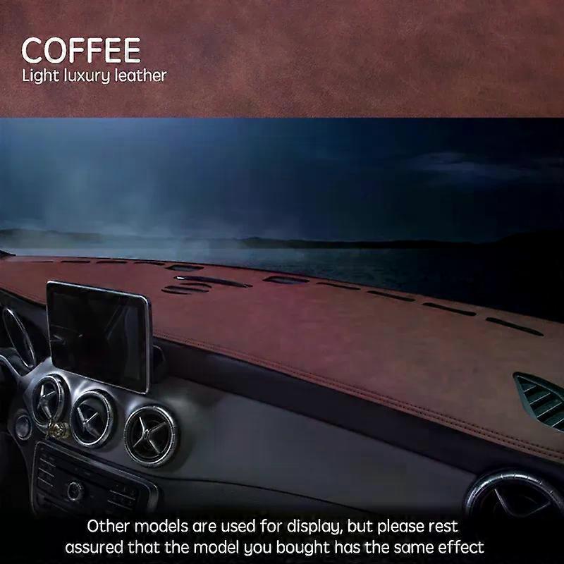 unique For Porsche Macan 2014 2015 2016 2017-2023 Turbo GTS S Car Dashboard Avoid Light Pad Instrument Platform Desk Cover Mat Carpets