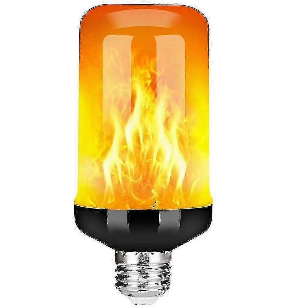 LED Flame Effect Light Bulb E27,Decorative Flickering Realistic Fire Lights Bulb,Festival Decoratio