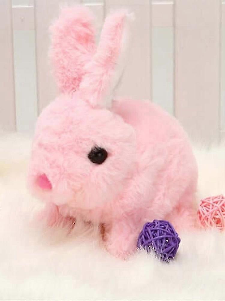 Interactive Plush Bunny Toy - Electric, Walking, Talking Rabbit