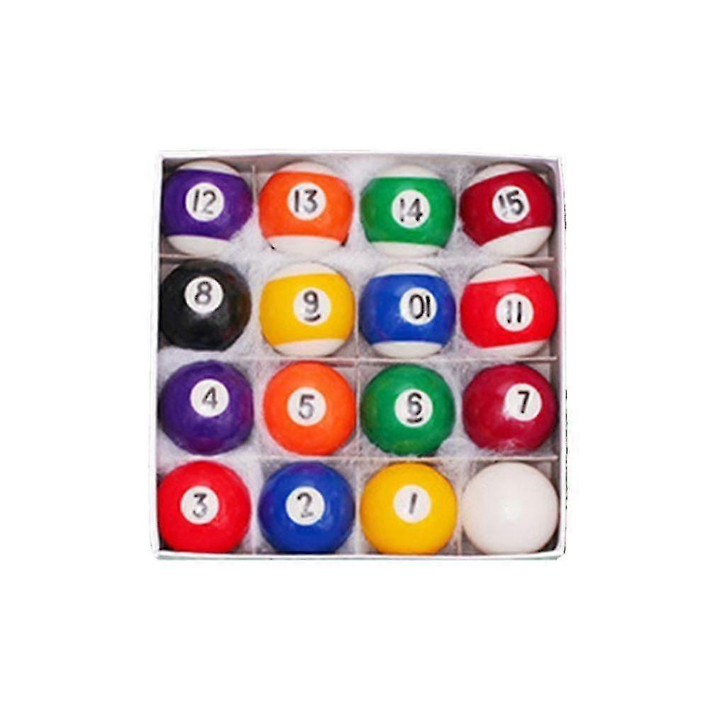 25mm Billiards Children Billiards Table Balls Set Pool Ball Complete Set