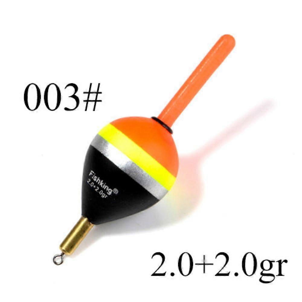 3PCS Barguzinsky Fir Fishing Float 2.0+2.0gr/5.0+3.0gr Indicator New Slip Drift Tube Fishing