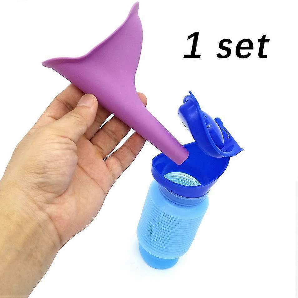 1 Set 750ml Tragbare Frauen oder Männer Erwachsene Urinal Outdoor Camping Hohe-Qualität Reise Urin