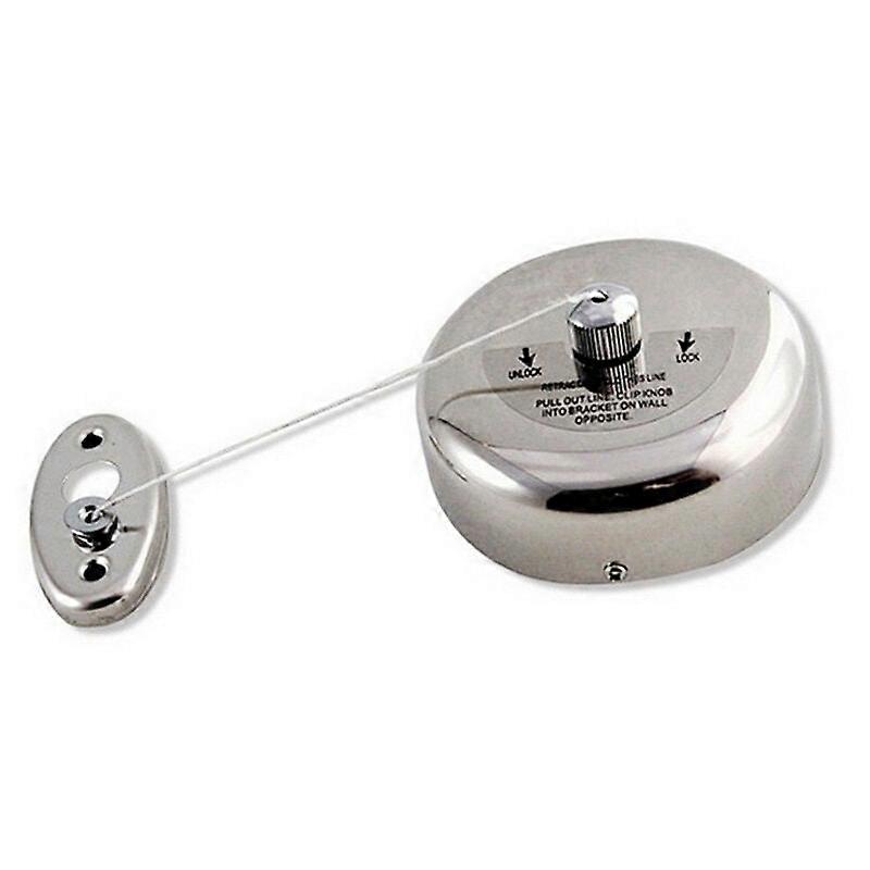 Wall Mounted Clothesline, Rustproof Stainless Steel, Adjustable String