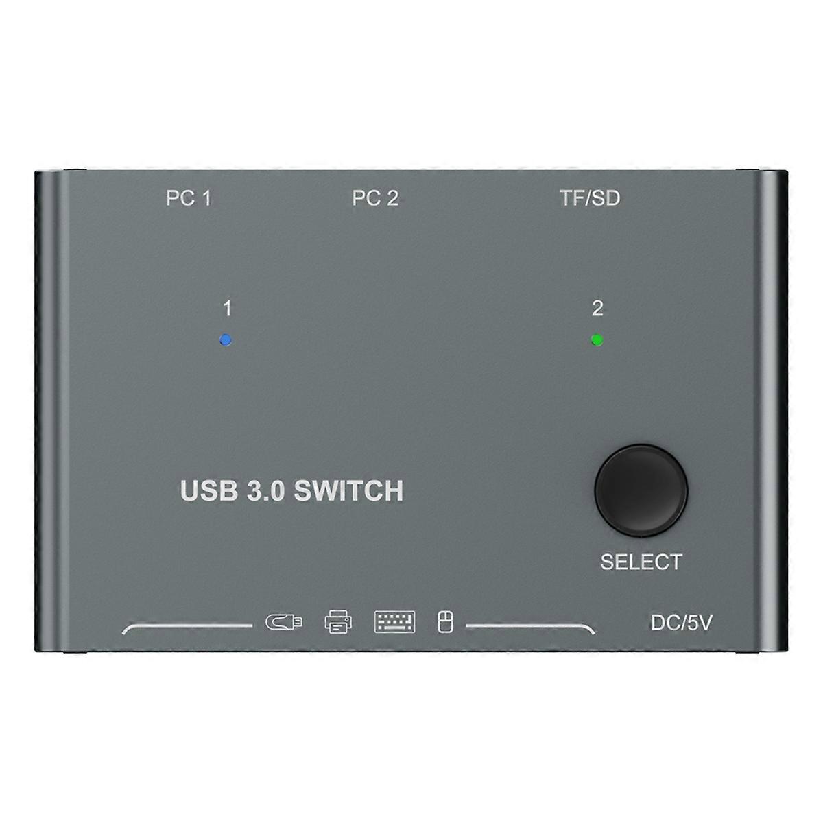 New KC-KM234T USB3.0 2 in 4 out USB sharer 4-port printer sharer