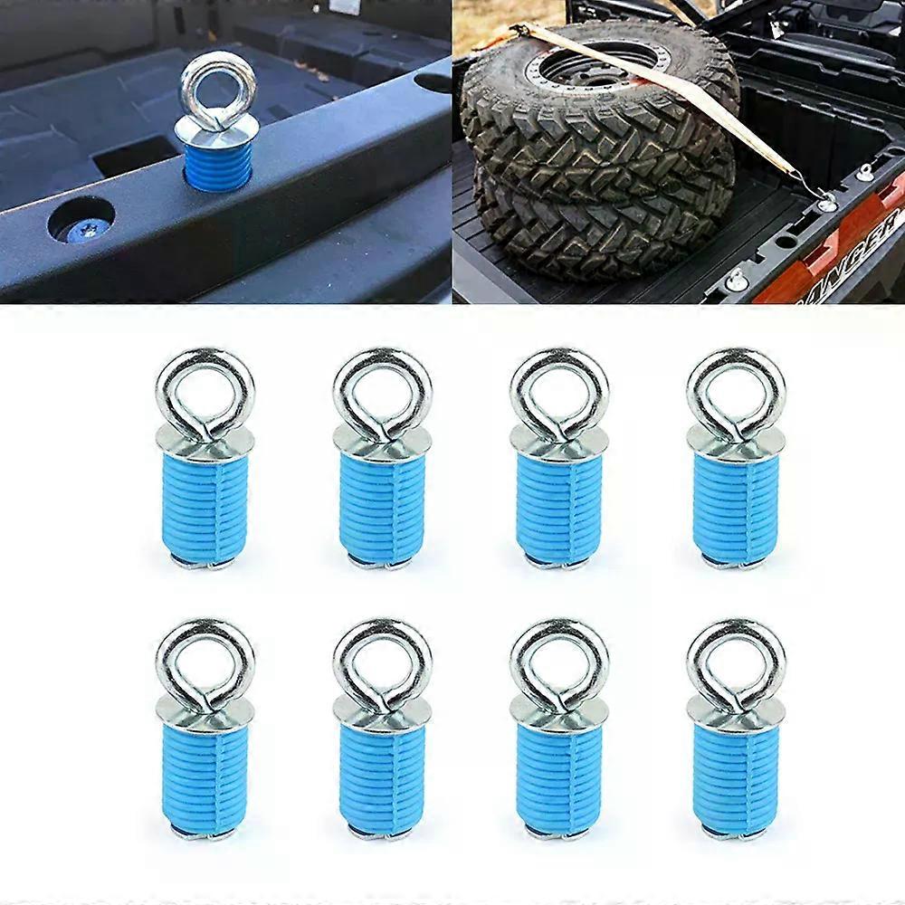 8 pcs ATV Tie Down Anchors for Polaris RZR 900 1000 XP Turbo Sportsman 450 570 850 ACE