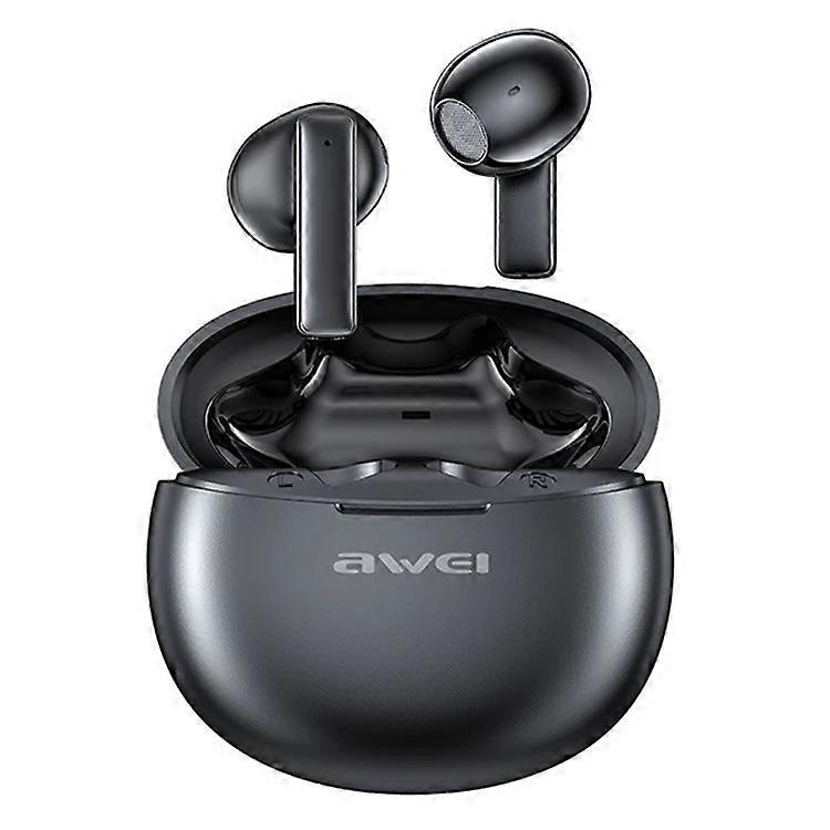 AWEI T87 Bluetooth TWS Earphones Stereo HiFi ENC Noise Reduction Earbuds with Charging Case