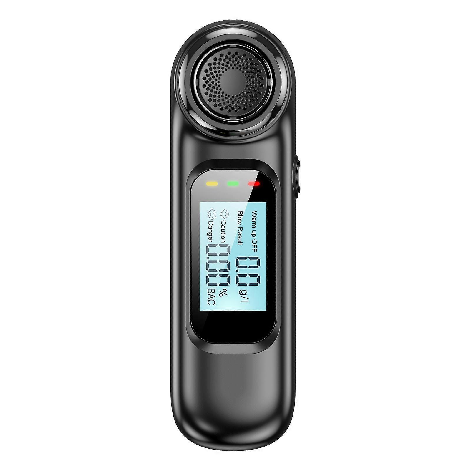 AM01 USB Rechageable Alcohol Tester Handheld Digital Alcohol Breath Tester