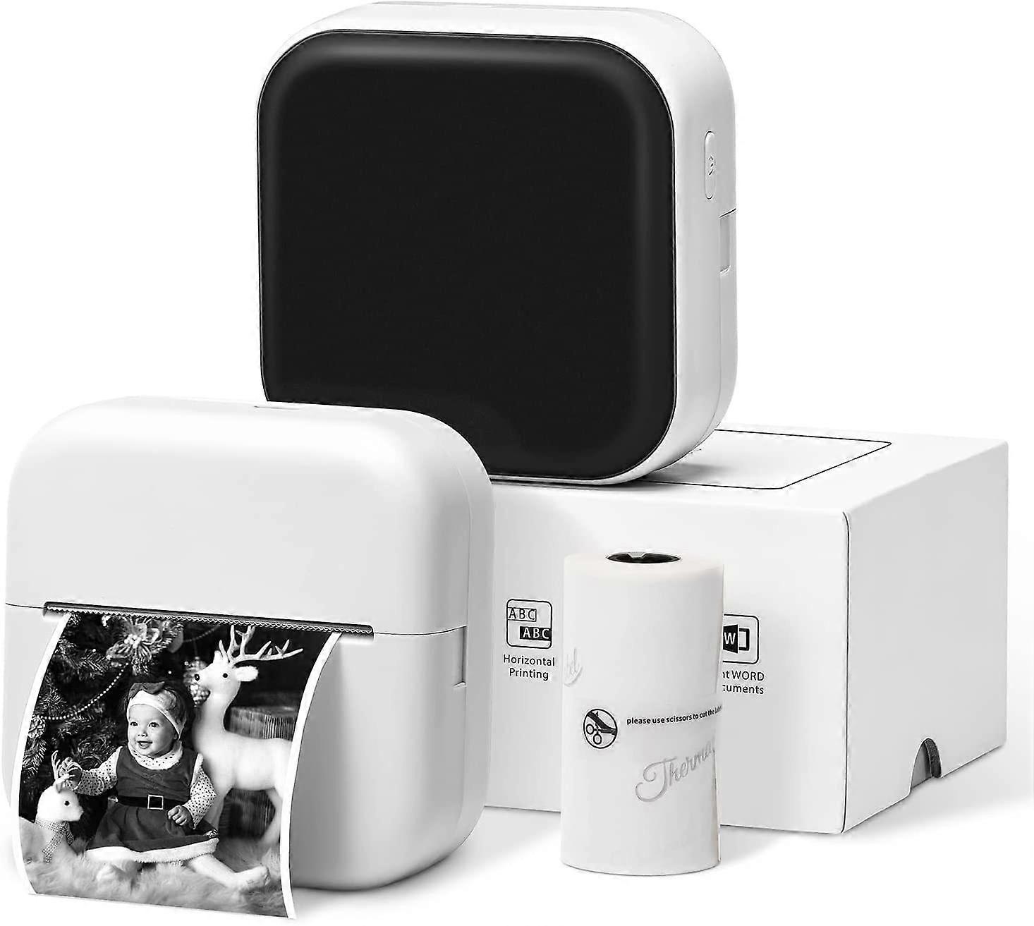 (New) Phomemo M02X Inkless Pocket Printer Bluetooth Thermal Portable Sticker Maker Machine