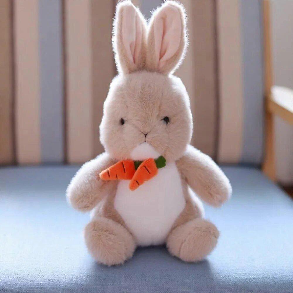 Simulare iepure morcov copii de pluș umplute jucărie ziua de naștere cadou de Crăciun