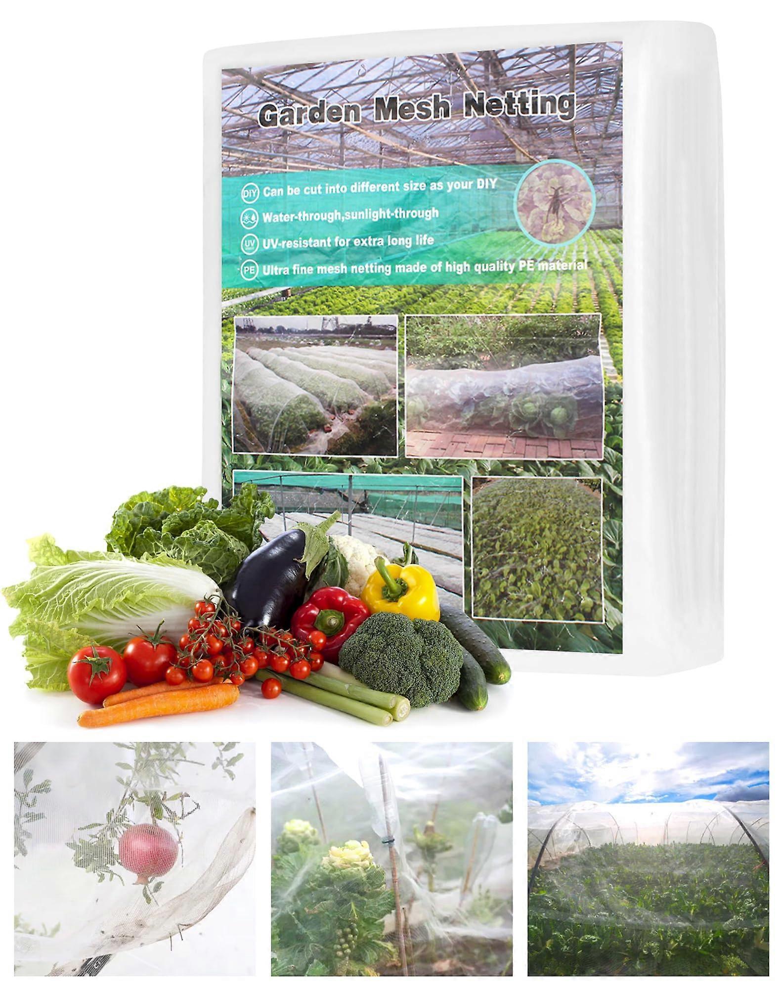 Garden Netting Plant Cover Net Mesh Protection for Vegetables Fruits to Grow Better