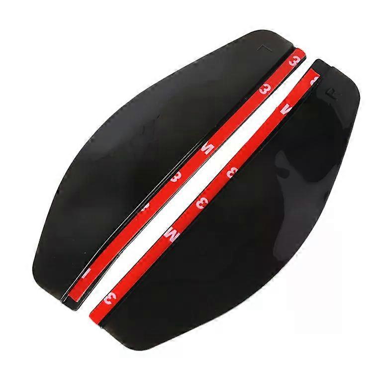 2/4pcs auto specchietto retrovisore pioggia sopracciglio in fibra di carbonio parasole ombra copertura universale auto specchietto retrovisore pioggia scudo guardia