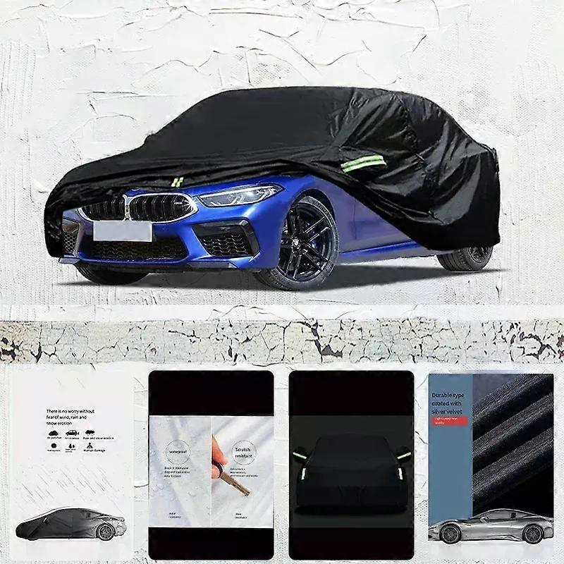 עבור-BMW-M8-מכסה-חוץ-מכסה-שחור-חוץ-הגנה-מלא-כיסוי-עמיד למים-שמשיה