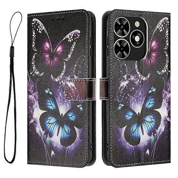 Pattern Printing Leather Phone Case For TECNO Spark Go 2024 4G/ Spark 20/ 20C/ Pop 8/ Infinix Smart 8 4G/ Hot 40i