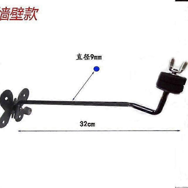 Wall-Mounted Cymbal Stand Holder Multi-Functional Drum Part Hanger Cymbal Display Rack Hanger Easy Installation for Store
