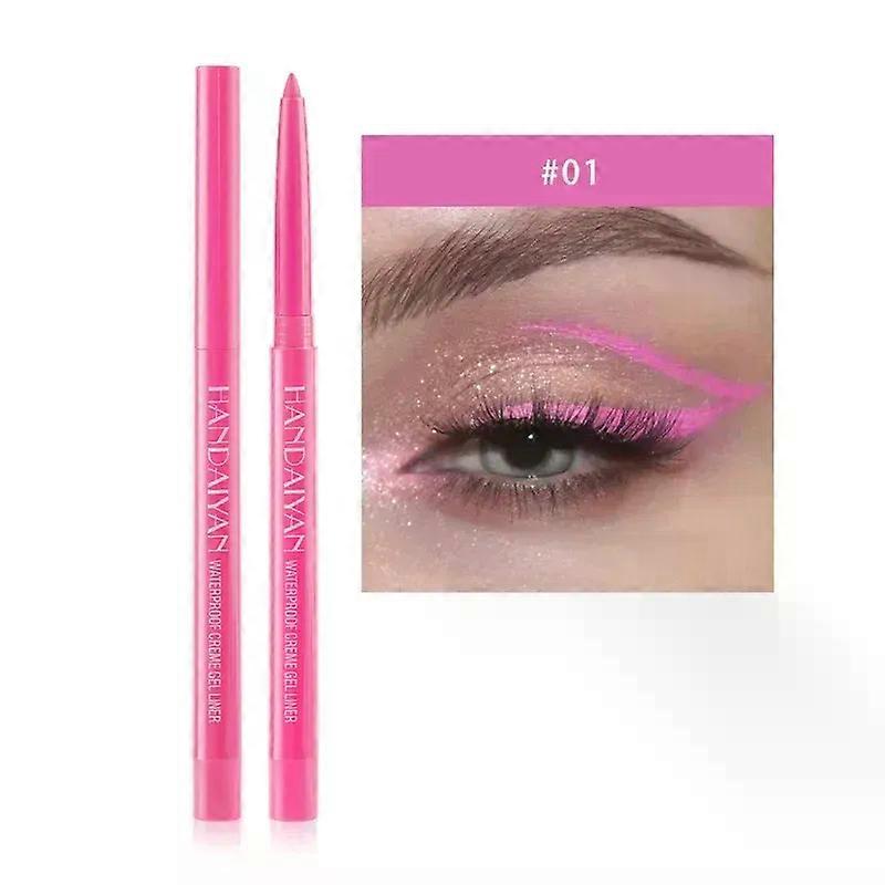 Gaibosi New 20 Color Waterproof Pearlescent Matte Eyeliner Not Easy To Smudge Eyeliner Pen Rotatable Eyeliner Long Lasting Eye Cosmetic