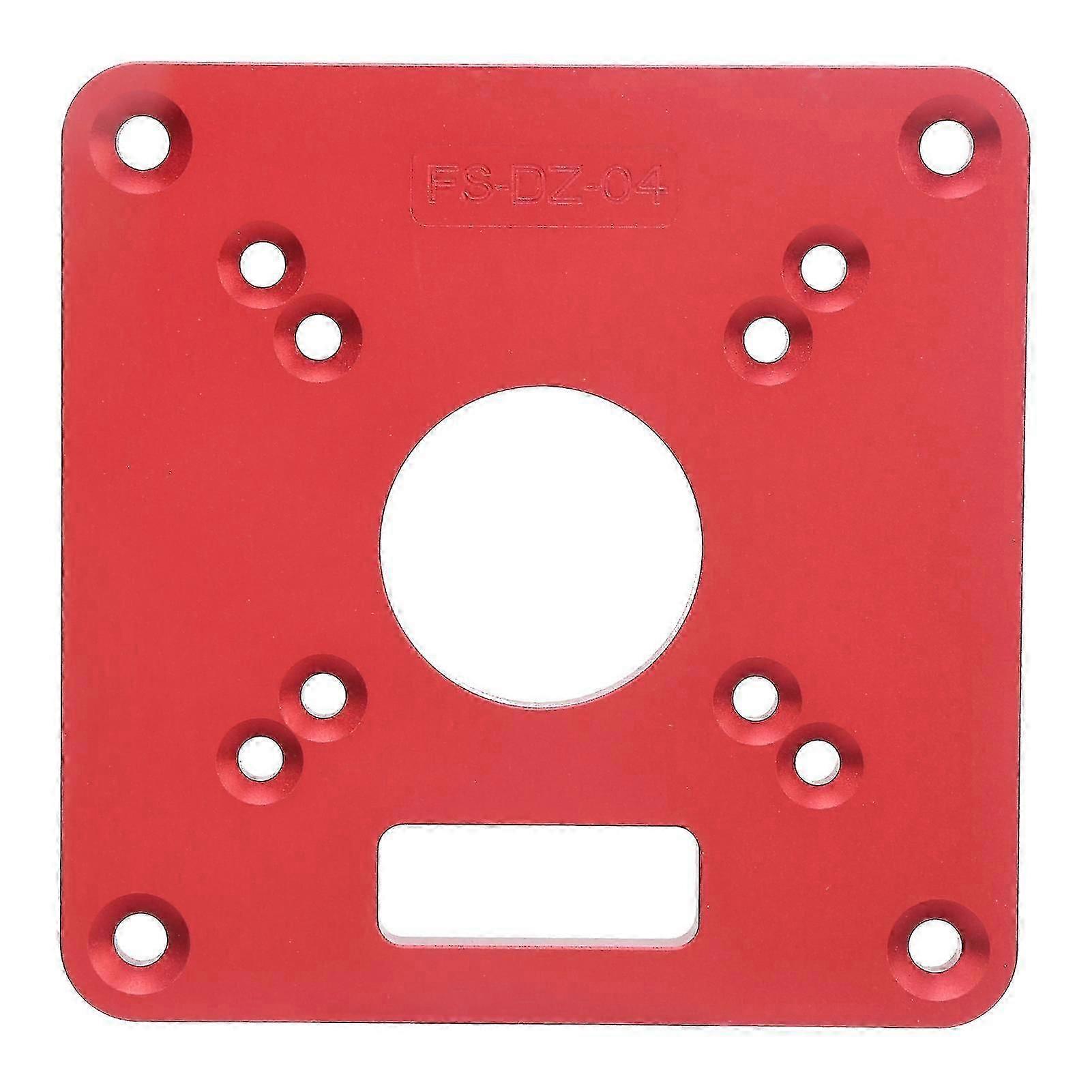 Aluminum Alloy Router Table Plate for Woodworking - Universal and Trimmed for FS-DZ-04