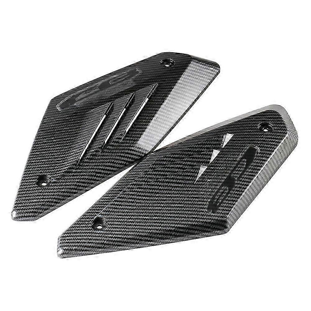 Carbon Fiber Motorcycle Side Panel Cover Shell Intake Pipe Protector for CB650R 2019 2020 2021