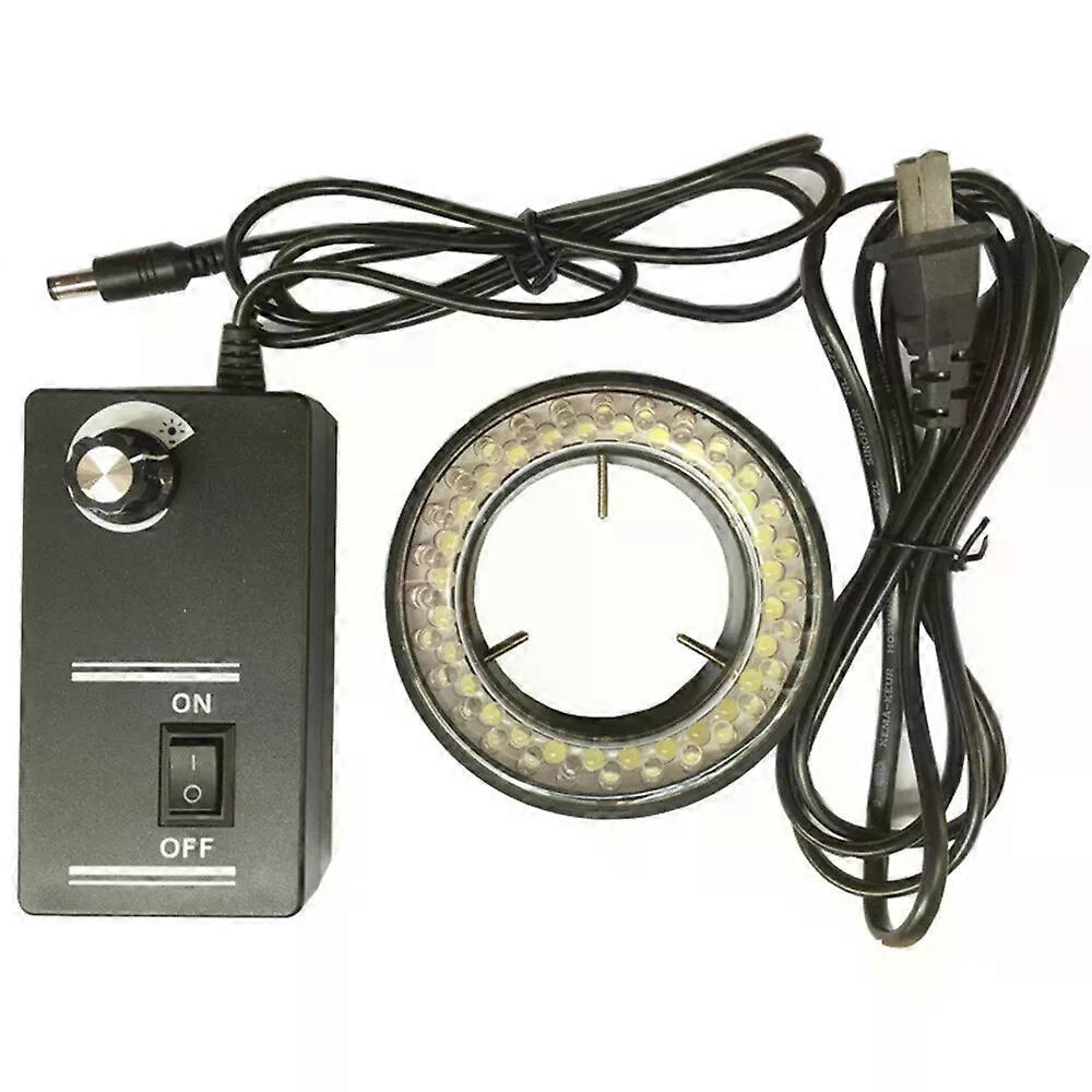 Ring Light illuminator 60-LED Adjustable Lamp For STEREO ZOOM Microscope Focused