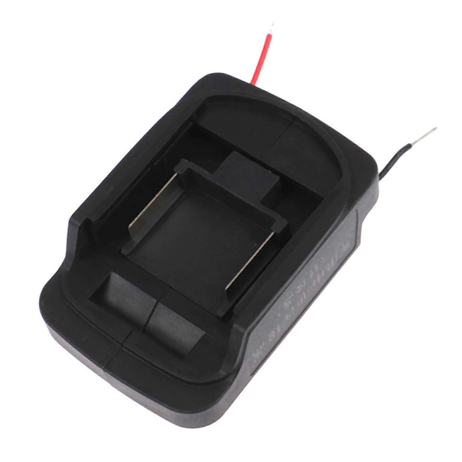 Plastic Battery Power Supply Mount Connectors Docking Station Adapter for 18V 21V Tool for Electrical Projects